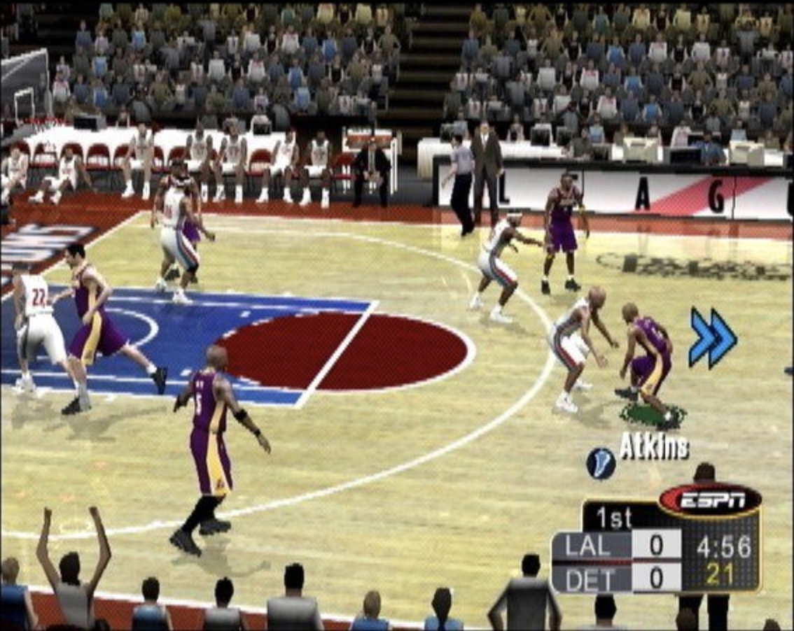 ESPN NBA Basketball on PS2